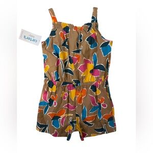 Carter’s 18 Month Floral Romper‎ - NWT Baby Girl Outfit